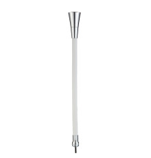 Гибкий излив Splenka S480.01.08, хром/белый