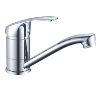 Смеситель для кухни Cron CN4521, хром