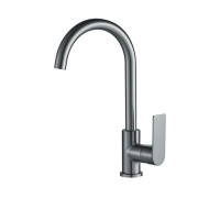 Смеситель для кухни Haiba HB70505-3, пепельный