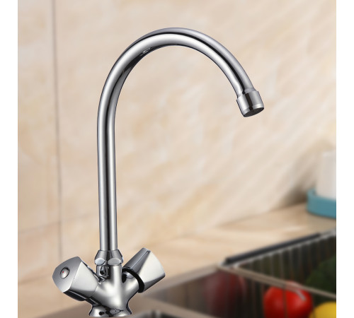 Смеситель для кухни WesnaArt TEPLO TEP04-110, хром
