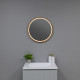 Зеркало Silver Mirrors Делуна/Deluna D600 TX (алюм. профиль, цвет черный, бесконтактный сенсор)