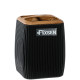 Стакан для ванной комнаты FIXSEN BLACK WOOD FX-401-3, черный/коричневый