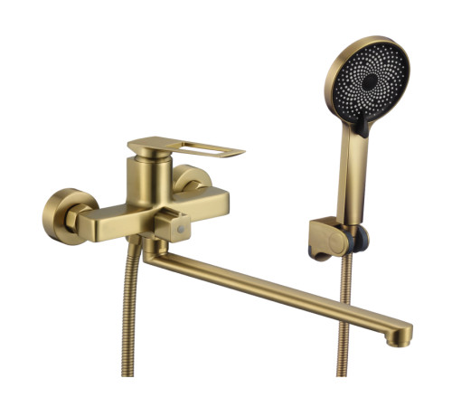 Смеситель для ванны Savol S-009024C, матовое золото