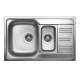 Кухонная мойка UKINOX Гранд GRP800.500 15GT8K -O, 50*80