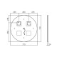 Зеркало Silver Mirrors Perla neo2 D770 (Сенсорный выключатель, подогрев)