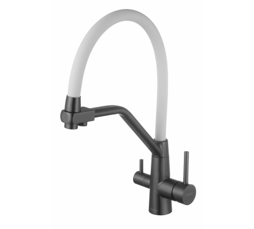 Смеситель для кухни с подключением к фильтру Fmark FS0662-Q02, графит