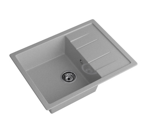 Кухонная мойка GranFest QUADRO 650L, серый