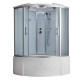 Душевая кабина (душевой бокс) Timo Standart Silver F T-6625SF, 125x125x220