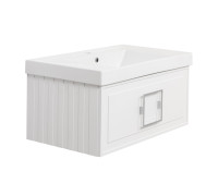 Тумба под раковину подвесная La Fenice Cubo FNC-01-CUB-B-80, белая
