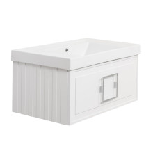Тумба под раковину подвесная La Fenice Cubo FNC-01-CUB-B-80, белая