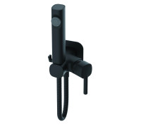 Гигиенический душ со смесителем Haiba HB5518-7, черный