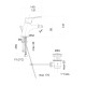 Смеситель для биде Fiore KYRO 86CR8135, хром