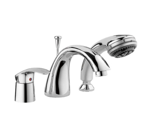 Смеситель на борт ванны Haiba HB1121, хром