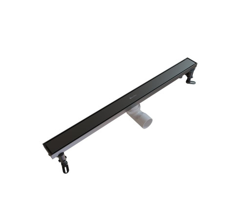 Душевой трап линейный Knotlor SDRW0700GM, вороненая сталь