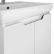 Тумба с раковиной подвесная Dreja Q Plus (D) 70 см, белый