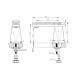 Смеситель для раковины Bravat DIAMOND F118102C-1-ENG, хром