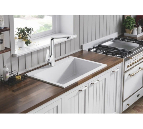 Смеситель для кухни Rose R1313, хром