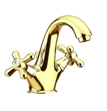 Смеситель для раковины Webert Armony AM700102010, золото