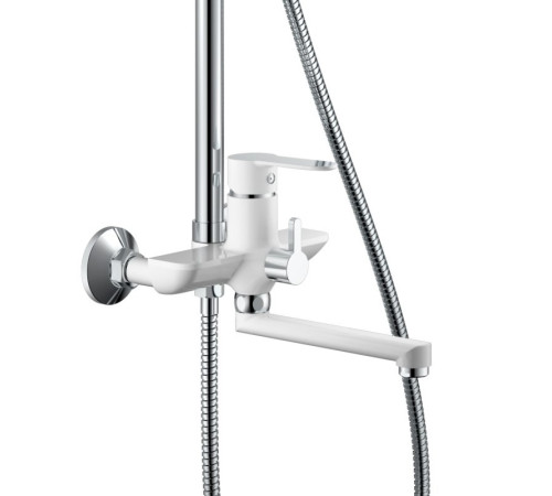 Душевая система Haiba HB24557-8, белый