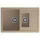 Кухонная мойка GranFest QUADRO 775KL, песок