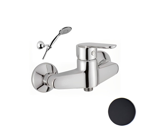Смеситель для душа Webert Sax Evolution SE870101560, черный