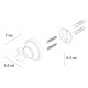 Крючок одинарный Fixsen Bogema FX-78505