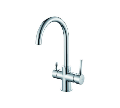 Смеситель для кухни с подключением фильтра для воды D-Lin D159315,  хром