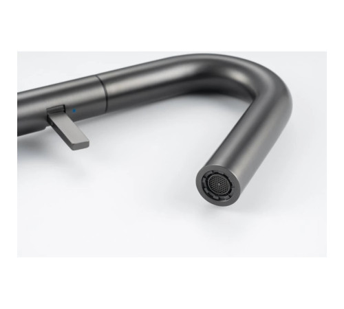 Cмеситель для раковины Knotlor SS-30/GM, оружейная сталь