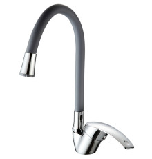 Смеситель для кухни с гибким изливом FRUD R40055-3, хром