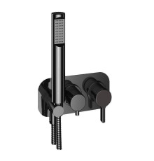 Смеситель для душа встраиваемый Webert Coral CO860512560, черный
