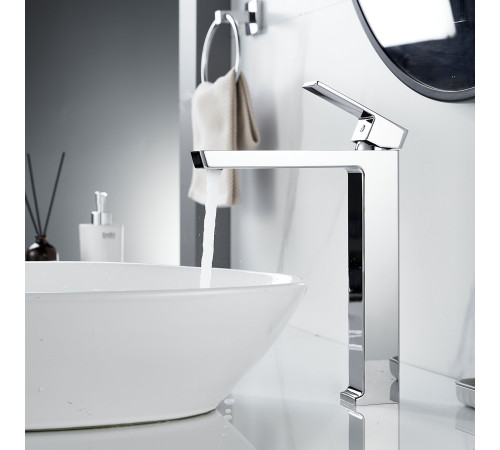 Смеситель для раковины высокий Rose R18 R1811-1, хром