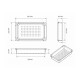 Треугольный коландер Fmark F-SL-Q3655
