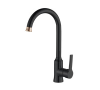 Смеситель для кухни Haiba HB70652-7, черный