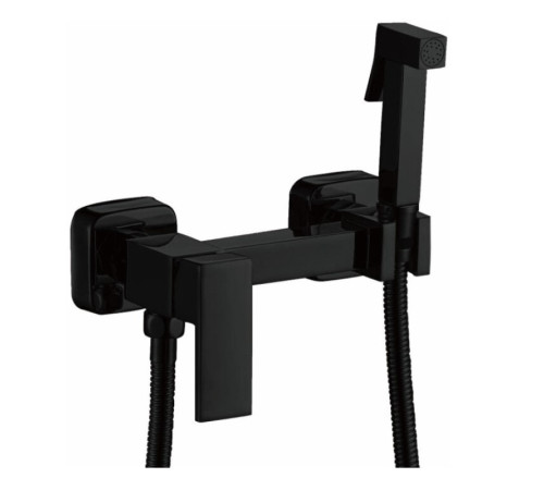 Гигиенический душ со смесителем Haiba HB5513-7, черный