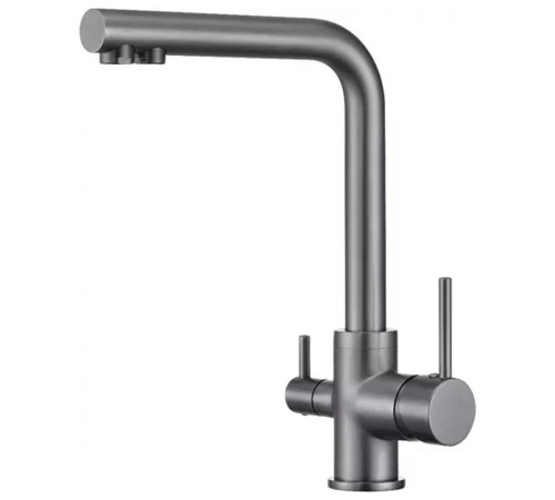 Смеситель для кухни Grocenberg GB40551BG, графит