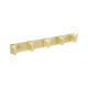 Планка с пятью крючками FIXSEN TREND GOLD FX-99005-5, матовое золото