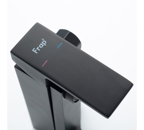 Смеситель для ванны FRAP F3291-6, черный