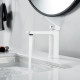 Смеситель для раковины Raffine F0199C, белый