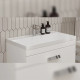 Тумба под раковину напольная Velvex Orlando tn.ORL.CLA.80.2Y белый матовый, 80 см