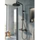Душевая система термостатическая Fiore KEVON BLACK MATT 44NN0932, черный