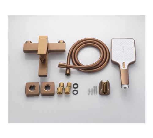 Смеситель для ванны Knotlor KN-22/RB, бронза