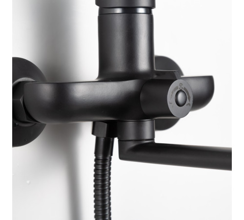 Смеситель для ванны FRUD R22157-6, черный