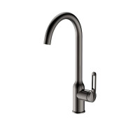 Смеситель для кухни Haiba HB40830-3, оружейная сталь