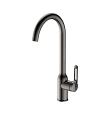 Смеситель для кухни Haiba HB40830-3, оружейная сталь