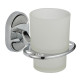 Держатель для стакана и зубных щеток Savol S-007057, хром