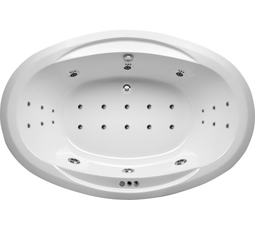 Ванна акриловая встраиваемая Vayer Opal Гл000006826, 180x120