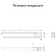 Полотенцедержатель двойной Grocenberg AC0055BG, графит