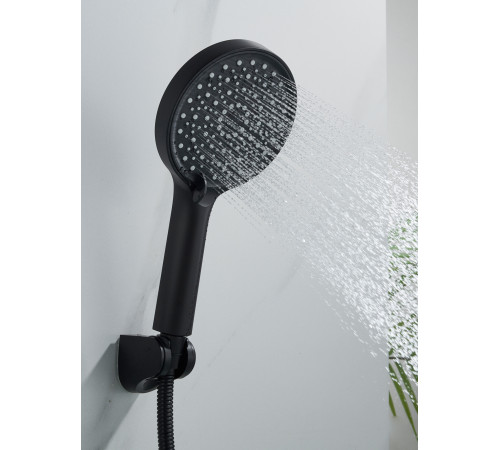 Смеситель для ванны Shevanik S4722H, черный