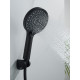 Смеситель для ванны Shevanik S4722H, черный