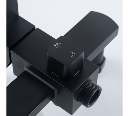 Смеситель для ванны FRAP F22802-26, черный